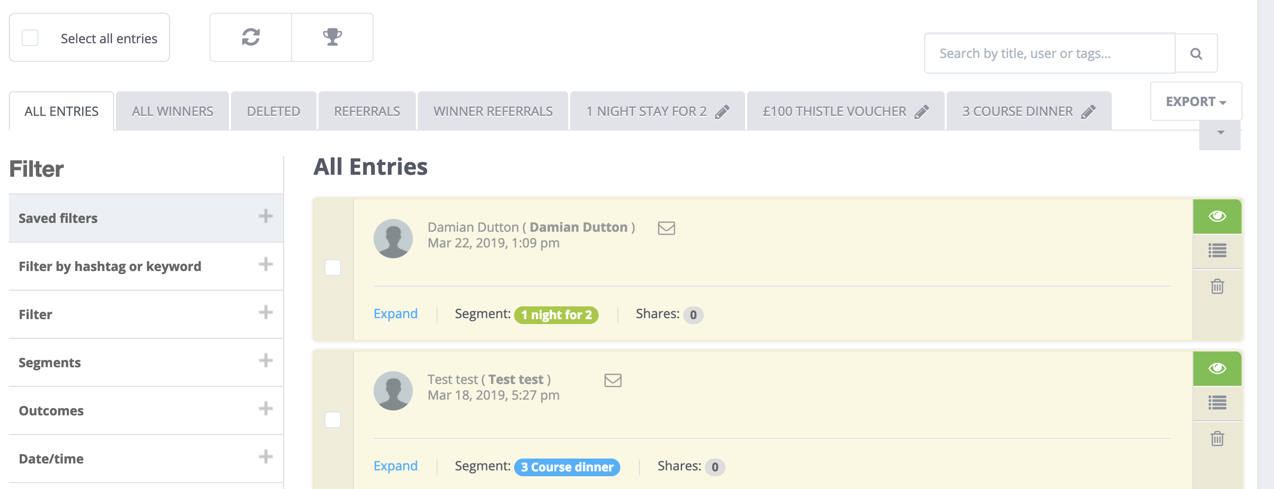 Export Your Entry Data Via CSV export-your-entry-data-via-csv